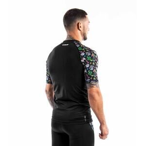 Virus Men's Killer Club DOTD United Rashguard Compression Shirt Black Size Small